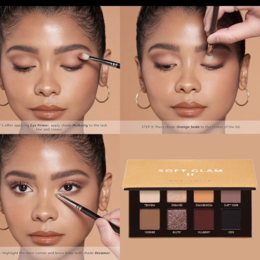 🆕 ABH Soft Glam II Eyeshadow Palette No Box